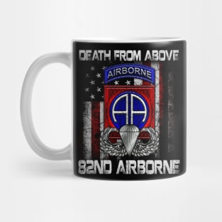 Death From Above 82nd Airborne Division Veteran Gift Mug